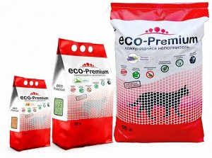 Наполнитель древесный комкующийся "ECO-Premium АЛОЭ" 20л.
