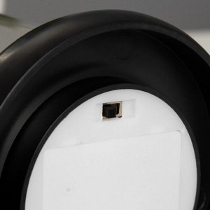 Фигурка световая в колбе RISALUX «Мишка с цветком», LED-ночник, от батареек 3xLR44, 11x11x21 см