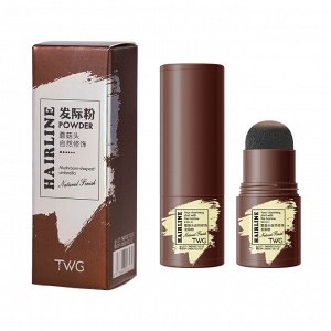 Тонирующая пудра для волос TWG Hair Line Powder (маскировка отросших, седых и редких волос )