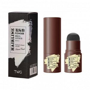Тонирующая пудра для волос TWG Hair Line Powder (маскировка отросших, седых и редких волос )