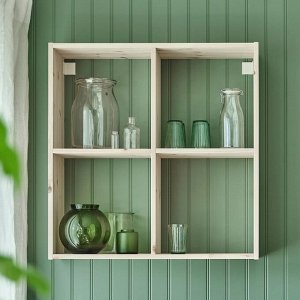 IKEA KORKEN, Банка в форме бутылки с крышкой, прозрачное стекло, 1 л,