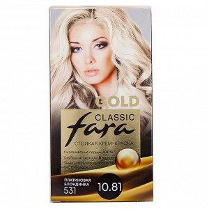 Classic Gold Крем-краска для волос 531 платиновая блондинка 10.81