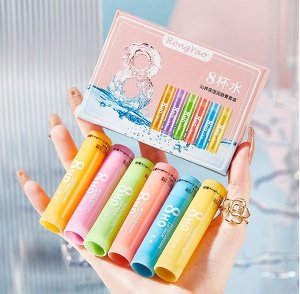 Набор ароматизированных бальзамов для губ RongYao  (6 шт)