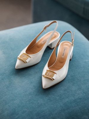 Босоножки Marino Fabiani 2248 nappa/bianco