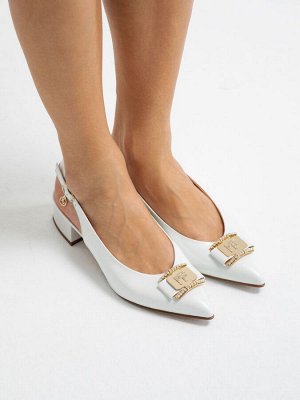 Босоножки Marino Fabiani 2248 nappa/bianco