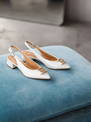 Босоножки Marino Fabiani 2248 nappa/bianco