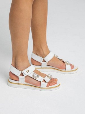 Босоножки Marino Fabiani 2272 nappa/bianco