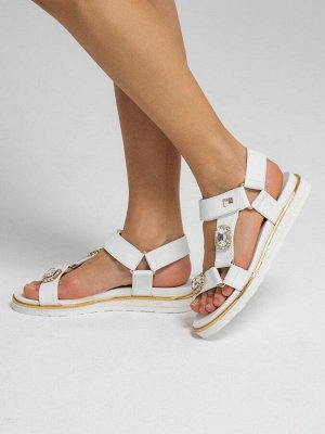 Босоножки Marino Fabiani 2272 nappa/bianco
