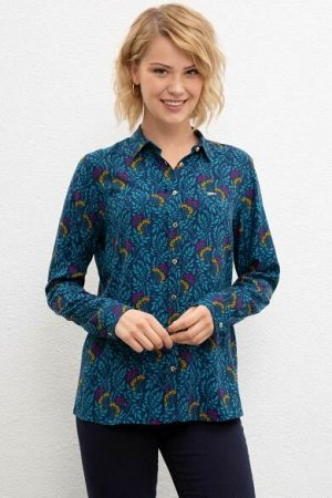 Рубашка Полное описание по ссылке  https://ru.uspoloassn.com/product/women-woven-shirt-611094-ru.html
Вискоза: 100%