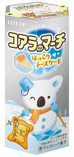 LOTTE Koala&#039;s March Hot Cheesecake - печенье с начинкой со вкусом чизкейка