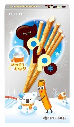 LOTTE Toppo Milk - палочки с молочной начинкой