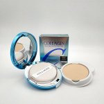 Пудра для лица с запасным блоком т.13 светлый беж Enough COLLAGEN Hydro Moisture Two Way Cake 13 гр. + 13 гр.