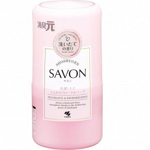 Жидкий дезодорант "Shoshugen Savon" с ароматом свежести (цветочное мыло) 400 мл / 10