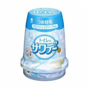Освежитель воздуха для туалета Sawaday «Aromatic soap» (сменный гелевый блок) 140 г / 28