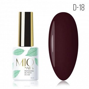 D-18 Mio nails Гель-лак для маникюра/ногтей