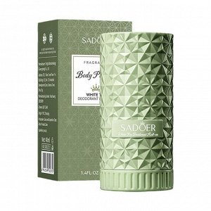 Дезодорант роликовый "Белый чай" Sadoer WHITE TEA Body Perfume