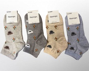 Женские короткие  носки Ю.Корея
