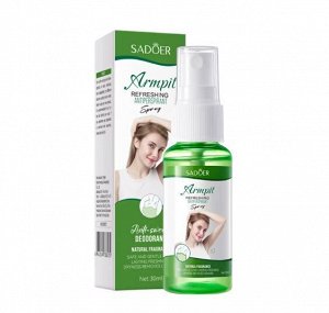 Освежающий антиперспирант-спрей Sadoer Refreshing Antiperspirant Spray