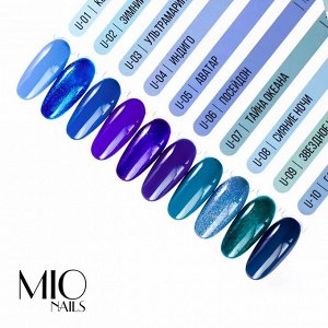 U-01 Mio nails Гель-лак для маникюра/ногтей