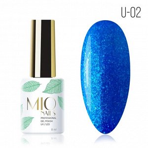 U-02 Mio nails Гель-лак для маникюра/ногтей