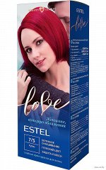 EL7/5 Стойкая крем-краска  для волос ESTEL LOVE тон 7/5 Рубин
