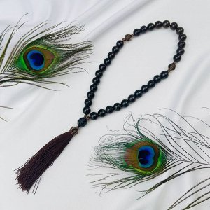 Четки из Раухтопаза (33 бусины)