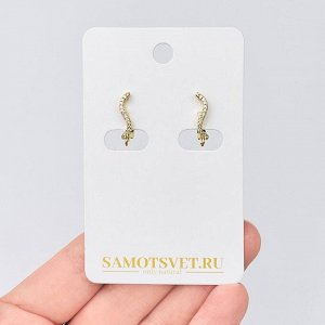 Швензы для сережек с Фианитами
