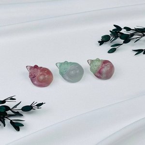 Фигурка Кошка из Флюорита