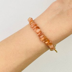 Браслет из Солнечного камня с цепочкой