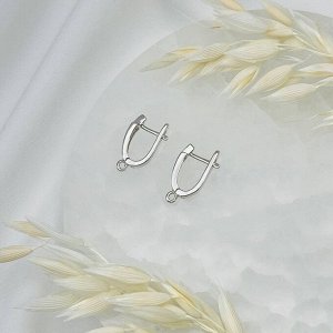 Швензы для сережек родированные