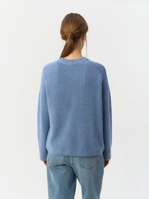 Свитер Состав: 50% Better Cotton Initiative, 50% Organic Cotton
Цвет: Голубой