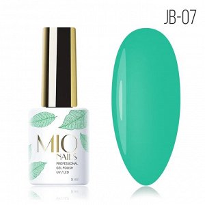 Неон JB-07. Mio nails неоновый гель-лак для маникюра/ногтей