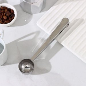 Ложка для кофе  Aroma, с зажимом