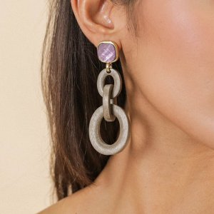 LAVENDER серьги 12-90106