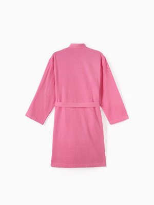 Халат женский Этель, цв. розовый, 100% хл, 340 г/м2