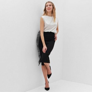 Майка женский MINAKU: Casual Collection, белая
