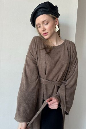 Кардиган  WOOL044/04/Коричневый