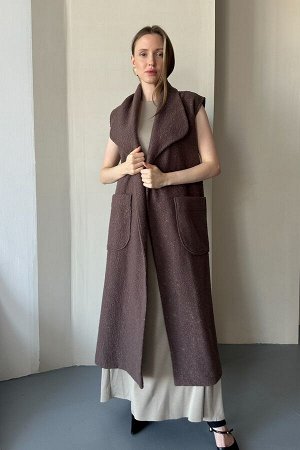 Жилет  LAMB079/01/Кофейный
