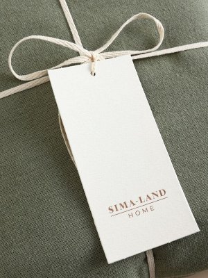 Пододеяльник SL Home Linen collection 150*220 см , цв.зелёный, лён30%/хлопок70%