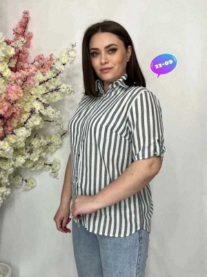 Рубашка в размер ткань лёнь