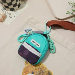 Подвесная брелок сумка для ключей, монет с карабином
