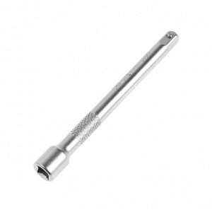 Удлинитель для воротка ТУНДРА, квадрат 1/4", 100 мм, CrV