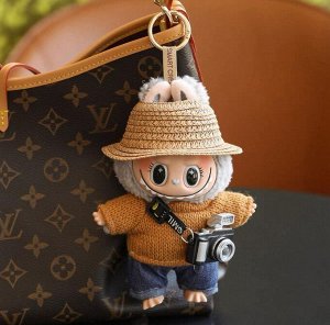 Мягкая игрушка, брелок, Лабубу, Labubu, 17 см