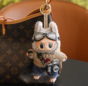 Мягкая игрушка, брелок, Лабубу, Labubu, 17 см