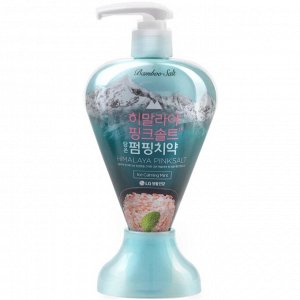 LG Pumping Himalaya Pink Salt Ice Calming Mint Зубная паста с розовой гималайской солью