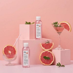 Тонер для лица с AHA /PHA -кислотами и экстрактом розового грейпфрута SkinFood Pink Grapefruit Aha 2% Toner, 200 мл