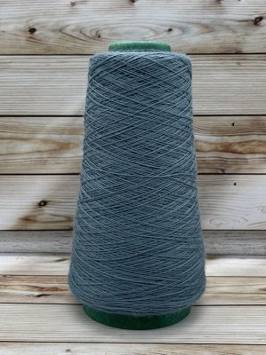 Пряжа для вязания 100 гр, Victoria 100 % гребенной меринос  1400м/100г Mineral blu