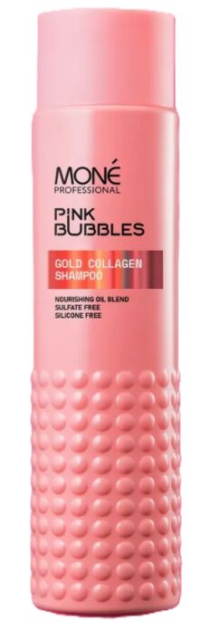 MONE Pink Bubbles Gold collagen шампунь 300мл д/в тип.вол. увлажн. флакон / шт / MP94898 / 394898