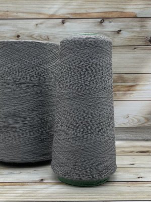Пряжа для вязания 100 гр, Victoria 100 % гребенной меринос  1400м/100г Grey flannel