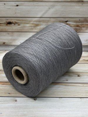 Пряжа для вязания 100 гр, Victoria 100 % гребенной меринос  1400м/100г Grey flannel